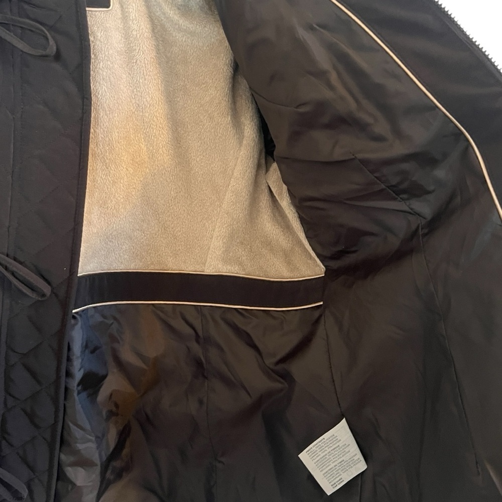 NWT Espirit Women's Brown Quilted Parka Jacket Size XL - Picture 7 of 15